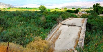 אתר גשר הישנה בבקעת הירדן (צילום: מוטי בן-ארי, יד בן־צבי)