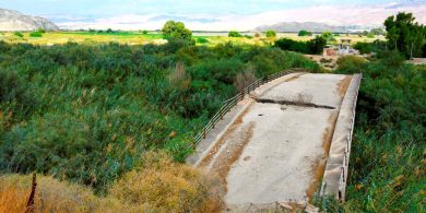 אתר גשר הישנה בבקעת הירדן (צילום: מוטי בן-ארי, יד בן־צבי)