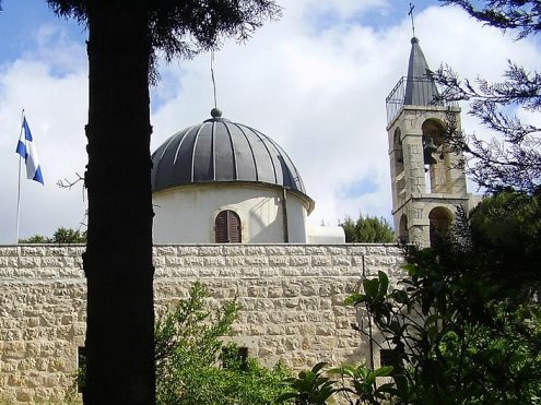 מנזר סן סימון בשכונת קטמון (צילום: ד"ר אבישי טייכר, ויקיפדיה)