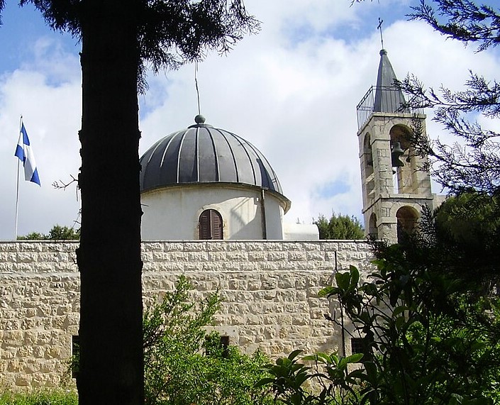 מנזר סן סימון בשכונת קטמון (צילום: ד"ר אבישי טייכר, ויקיפדיה)