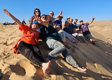 חניכי קורס מורי דרך של יד בן-צבי