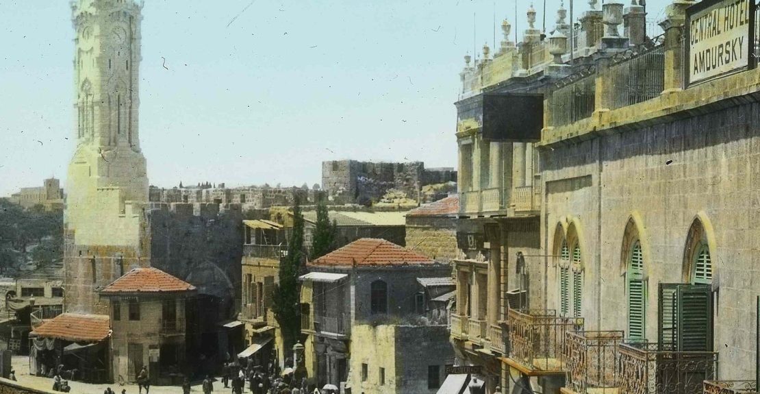 מגדל השעון בשער יפו.