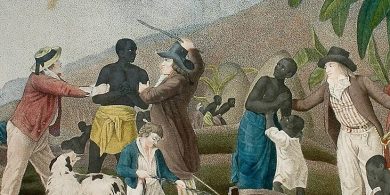 כובשים עולם. סחר עבדים, תחריט 1835. ויקיפדיה
