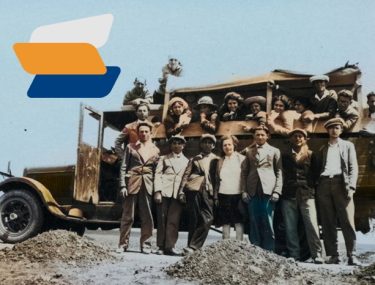 מטיילים ורכבם - אוסף קלמן חרמוני