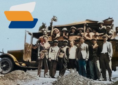 מטיילים ורכבם - אוסף קלמן חרמוני