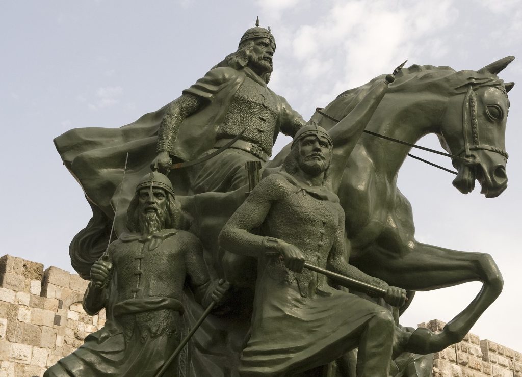 פסל צלאח א-דין בדמשק