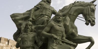 פסל צלאח א-דין בדמשק