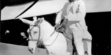 הרצל בדרכו לארץ ישראל