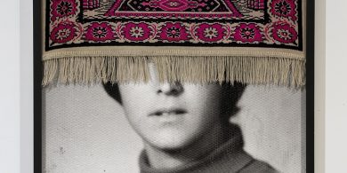 מתי אלמליח, אמא #2, תצלום ושטיח 2019