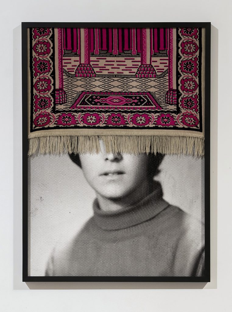 מתי אלמליח, אמא #2, תצלום ושטיח 2019