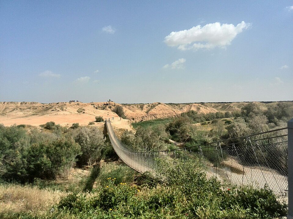 נחל הבשור גשר תלוי צילום- רונית מיארה