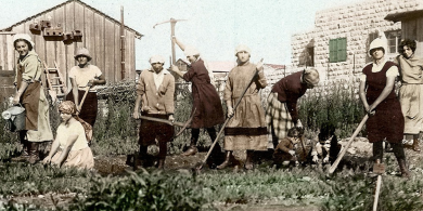 חלוצות במשק הפועלות רחביה, ארכיון יד בן־צבי