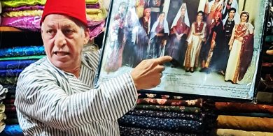 סוחר הבדים בילאל, צילום - נטע אביטל